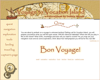 Voyage to Vocation Island